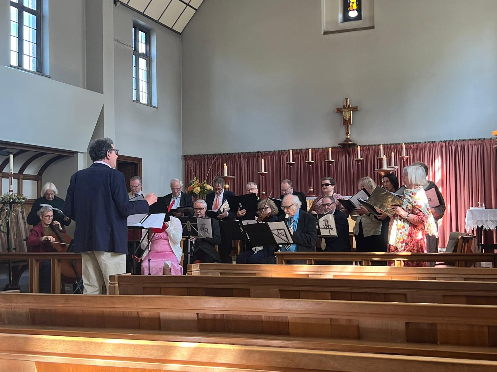 Our Epiphanuy Feast 025 Quire at St Clement with St Peter East Dulwich in May 2025